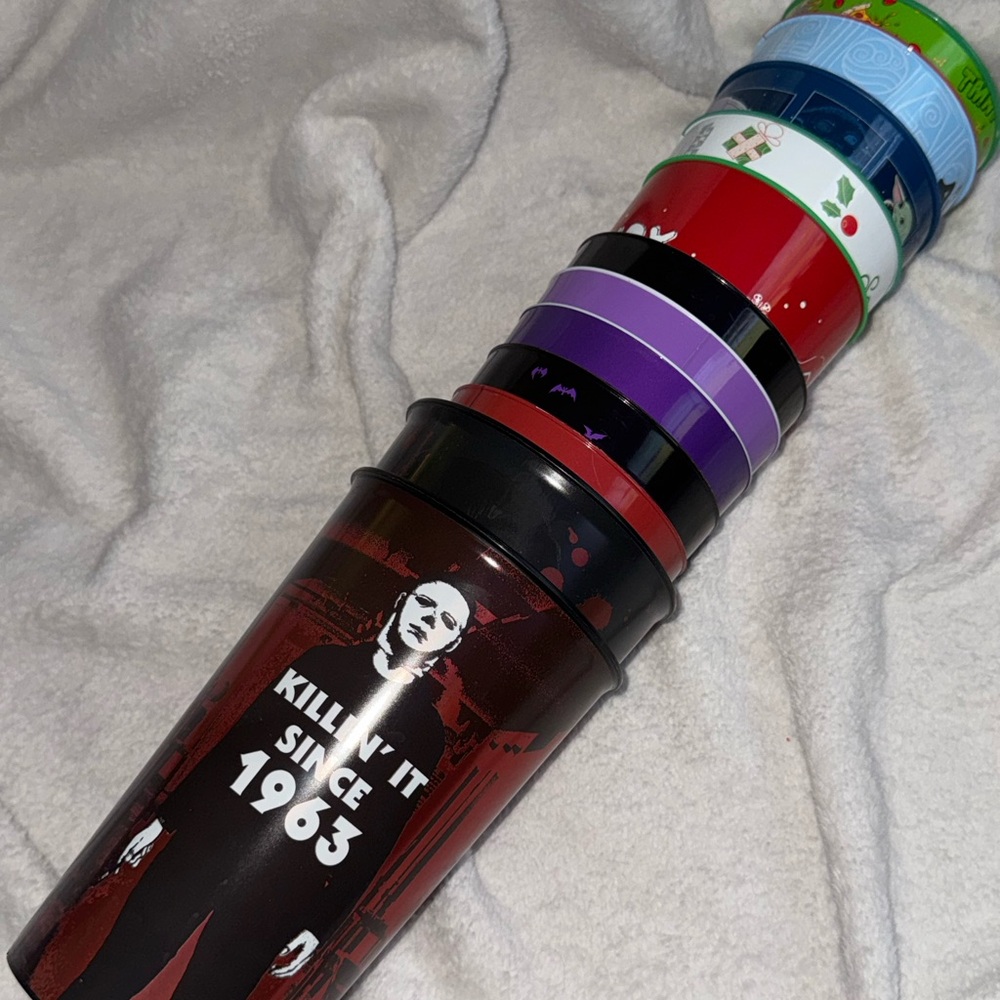 Spirit Halloween Pop Culture Tumbler Lot (13pc) Star Wars/Horror/Disney/Cartoons